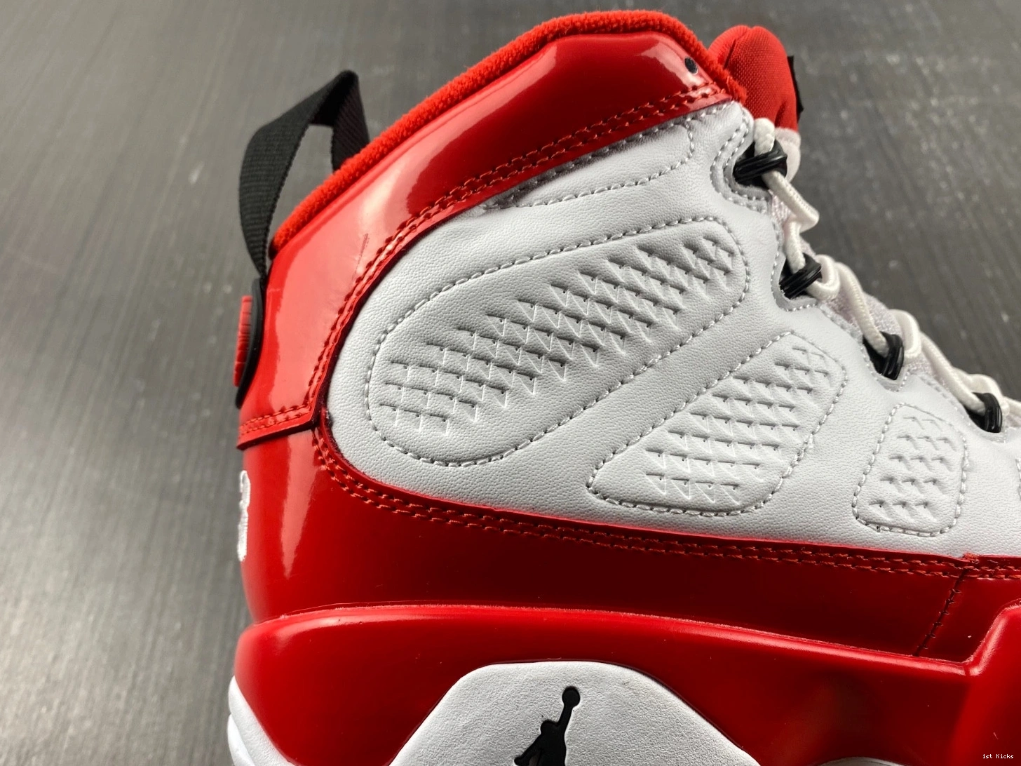 302370-160L  Jordan Red Black 9 White Gym Air Red 0207